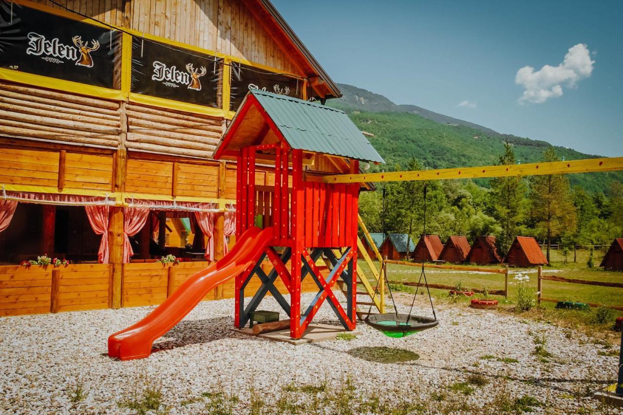 Hotel Camp Sutjeska Tjentiste Exterior foto